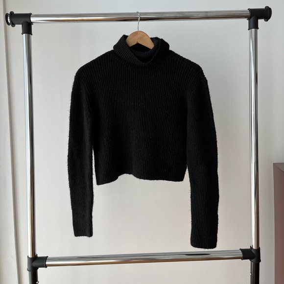 Dynamite black turtleneck knit sweater - Picture 1 of 1